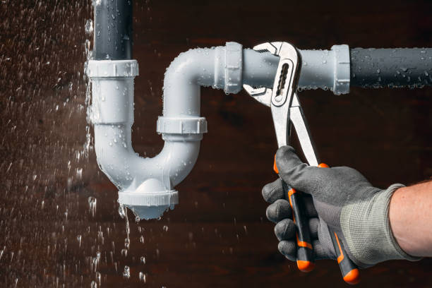 Professional Leak Detection technician working in West Springfield, MA